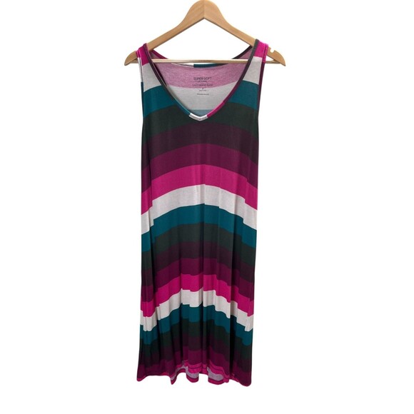 Torrid Sleep Tank Dress 2X Women's Size Super Soft Light Rib Knit Pajamas - Picture 1 of 4